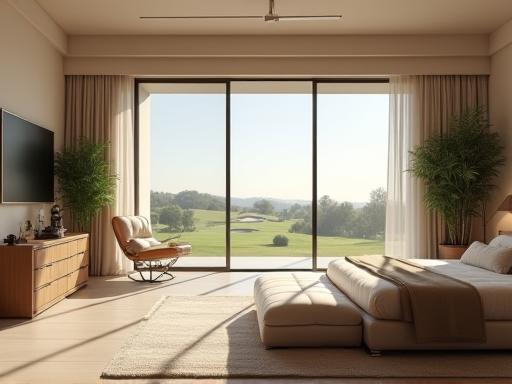 Managed luxury villa interior
